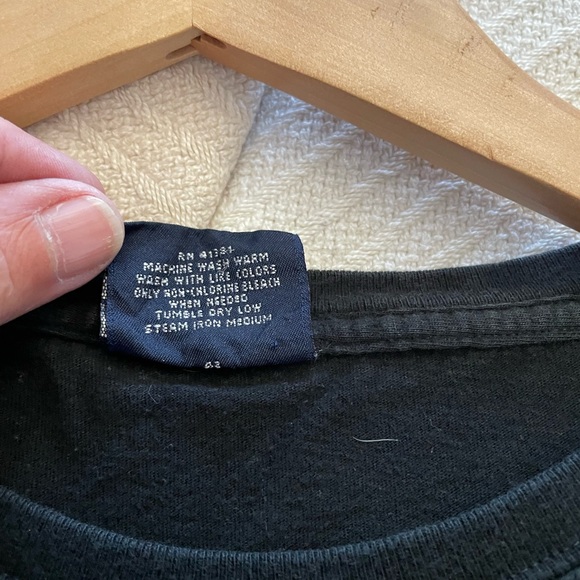 Men’s T-Shirt by Polo Ralph Lauren. Size Large. Black. - Picture 4 of 5